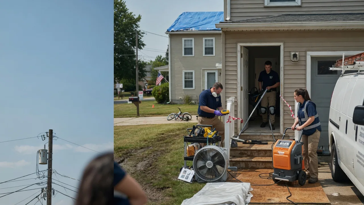 Water Damage Repair in Allenport, PA near me